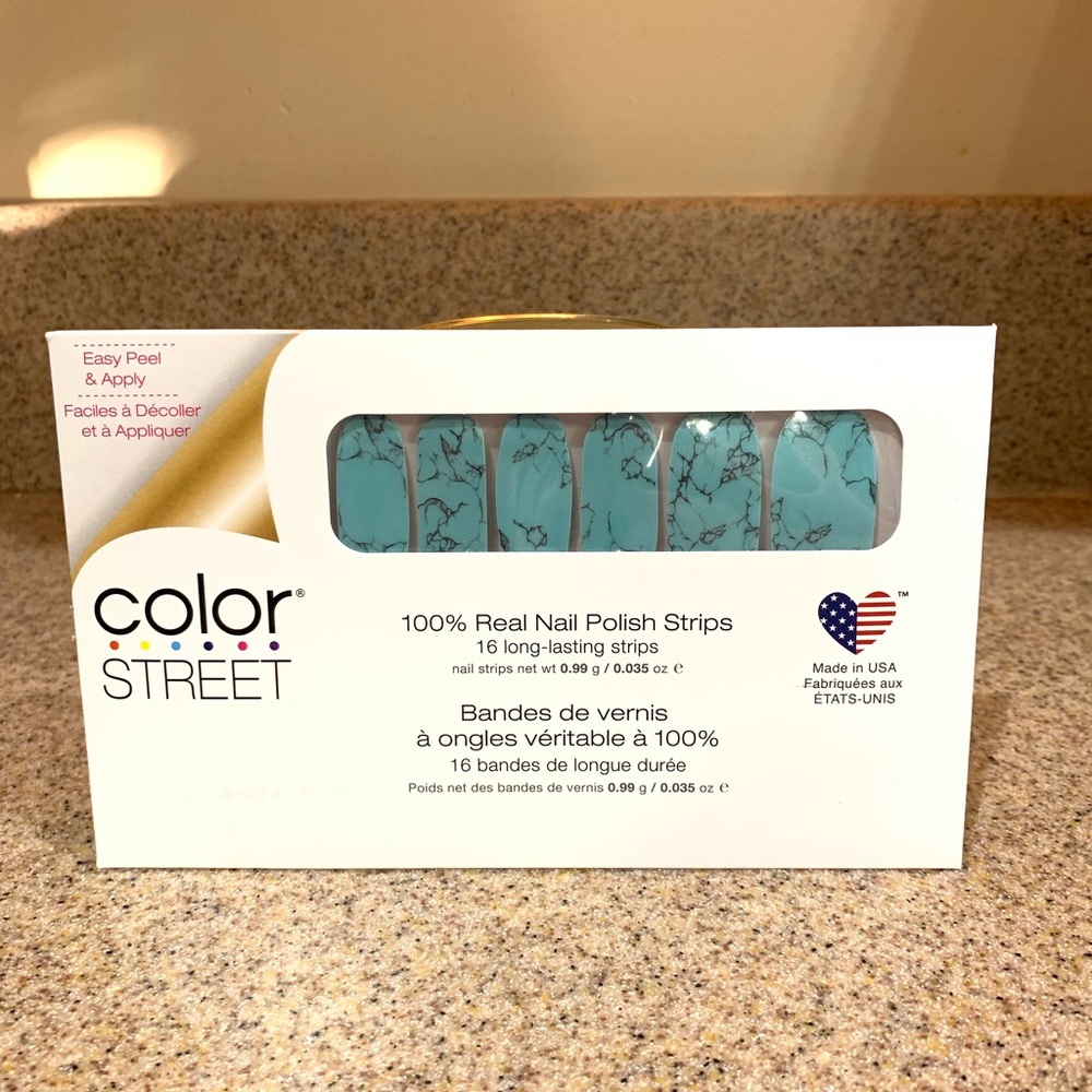 Color street Nail Strips Mojave Turquoise